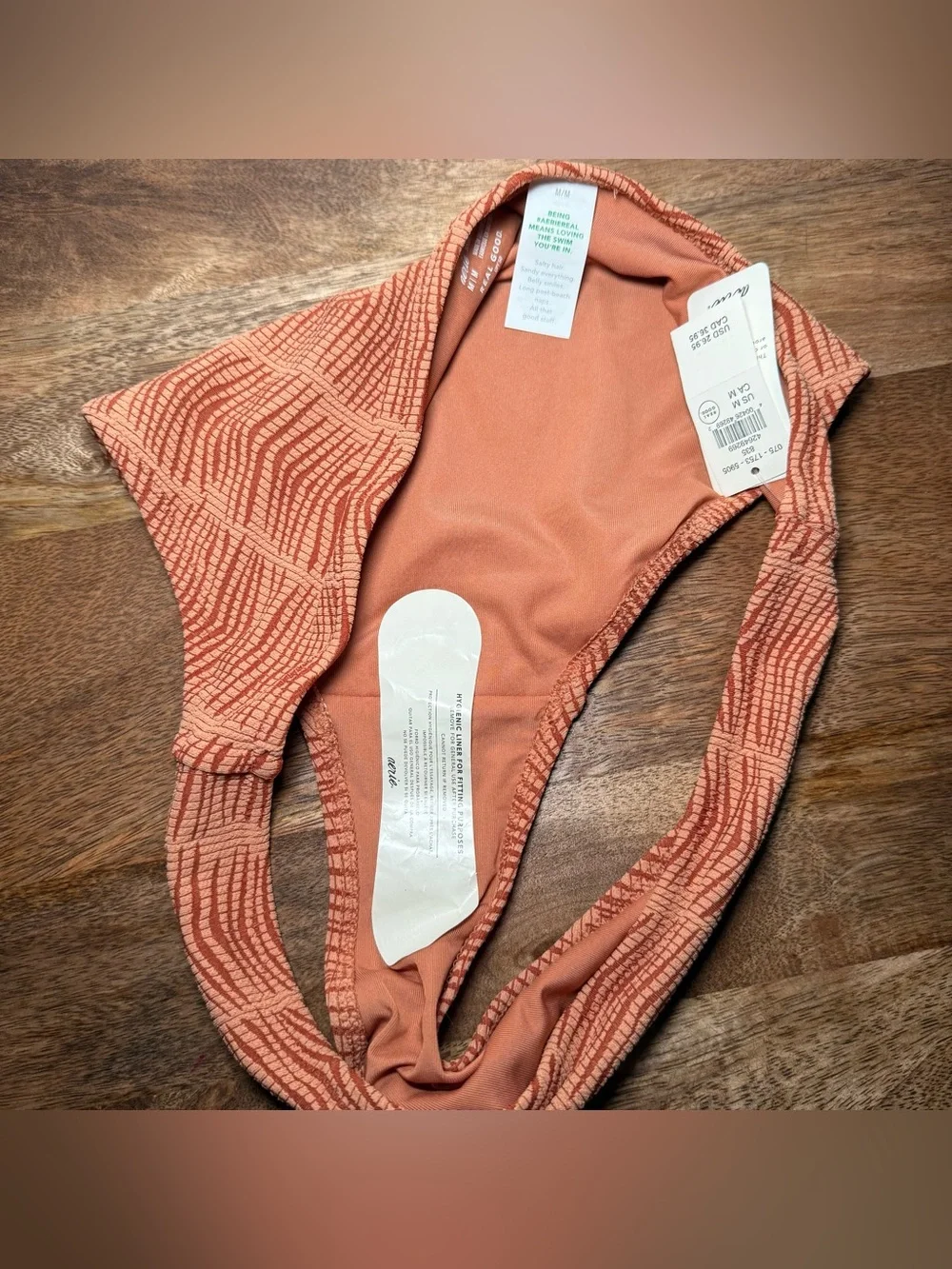 AERIE Burnt Orange Bikini Bottom